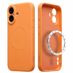 imoshion Coque Couleur avec MagSafe Apple iPhone 17 - Orange