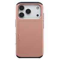 imoshion Coque arrière avec porte-cartes Apple iPhone 18 Pro / 17 Pro - Rose Gold