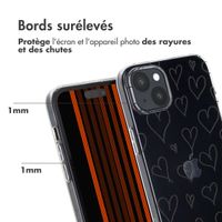 imoshion Coque Design Apple iPhone 15 Plus - Hearts