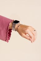 imoshion Bracelet en acier  - Connexion universelle 18 mm - Argent