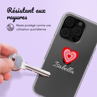 Coque avec votre propre photo et/ou texte Apple iPhone 16 Pro Max - Hartje
