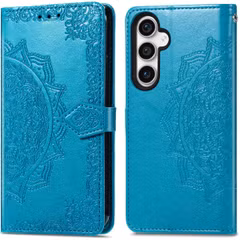 imoshion Etui de télephone Mandala Samsung Galaxy S23 FE - Turquoise