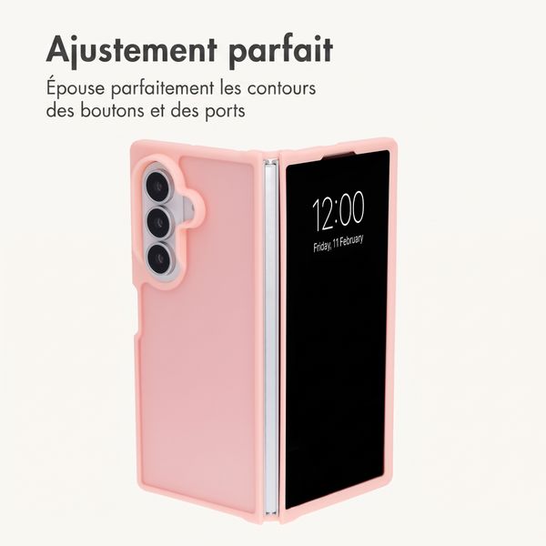 imoshion Coque Color Guard Samsung Galaxy Z Fold 8 Ultra - Rose clair
