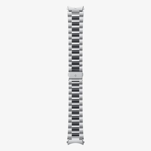 Spigen Bracelet Modern Fit en acier 316L Samsung Galaxy Watch 4 / 5 / 6 / 7 / FE (20 mm) - Silver