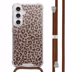 imoshion Coque Design avec cordon Samsung Galaxy S24 FE - Leopard Mood