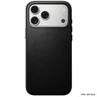 Nomad Coque arrière Traditional Leather avec MagSafe Apple iPhone 17 Pro Max - Noir