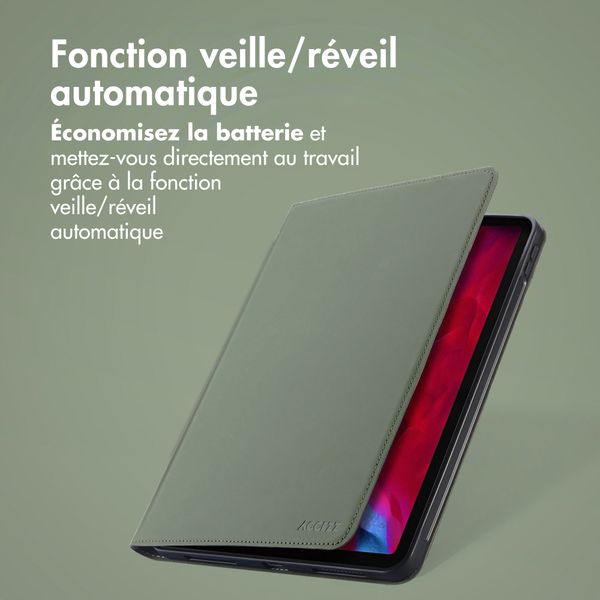 Accezz Coque tablette Classic Apple iPad Pro 12.9 (2020/2021/2022) - Vert