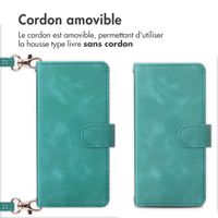 imoshion Etui de télephone portefeuille avec cordon Samsung Galaxy A53 - Turquoise