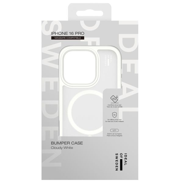 iDeal of Sweden Coque Bumper MagSafe Apple iPhone 16 Pro - Cloudy White