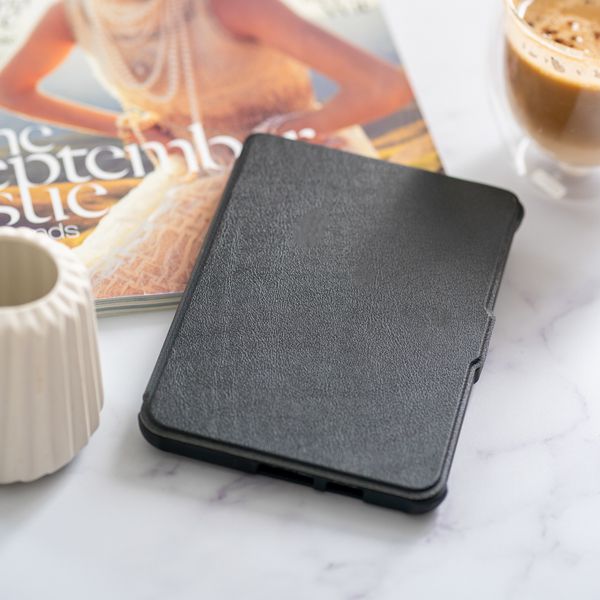 imoshion Étui de liseuse portefeuille Slim Soft Pocketbook Verse / Verse Pro / Verse Pro Color / Vivlio Light / Light HD - Noir