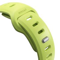 Nomad Bracelet Tempo en silicone Apple Watch | 44/45/46/49 mm - Wide fit - Lime