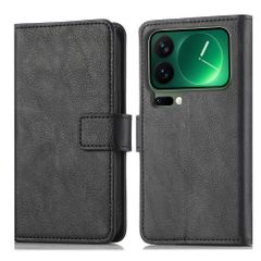 imoshion Étui de télephone portefeuille de luxe Xiaomi 17 Pro Max - Noir