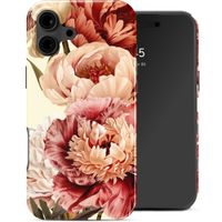 Selencia Coque arrière Vivid avec MagSafe Apple iPhone 16 - Vintage Peony