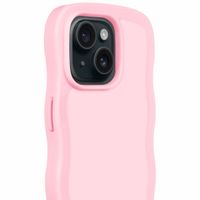 Holdit Coque Wavy Apple iPhone 17e / 16e / 15 / 14 / 13 - Rose