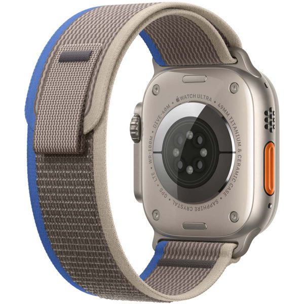 Apple Bracelet Trail Loop Apple Watch | 44/45/46/49 mm - Taille S/M - Blue / Grey