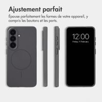 Accezz Coque Grip avec MagSafe Samsung Galaxy S26 - Gris