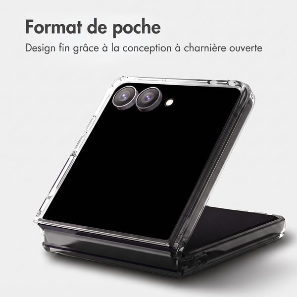 Accezz Coque arrière Xtreme Impact avec MagSafe Samsung Galaxy Z Flip 8 - Transparent