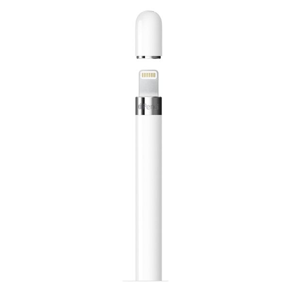 Apple Pencil 1re génération pour iPad 6 à 11 (2018/2025) / Pro 12.9 (2015/2017) / Air 10.5 (2019) / Pro 10.5 (2017) / Pro 9.7 (2016) / Mini 5 – blanc