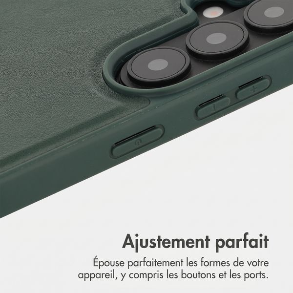 Accezz Coque arrière Edge avec MagSafe Samsung Galaxy S26 - Vert