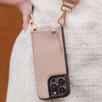 Dutchies Coque avec porte-cartes Apple iPhone 13 Pro - Beige