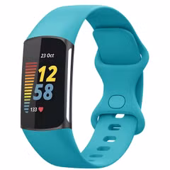 imoshion Bracelet silicone Fitbit Charge 5 / 6 - L - Turquoise