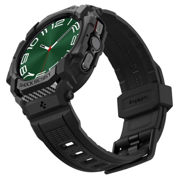 Spigen Coque Rugged Armor™ Pro Samsung Galaxy Watch Ultra (2024/2025) - Matte Black