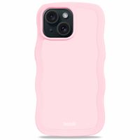 Holdit Coque Wavy Apple iPhone 17e / 16e / 15 / 14 / 13 - Rose