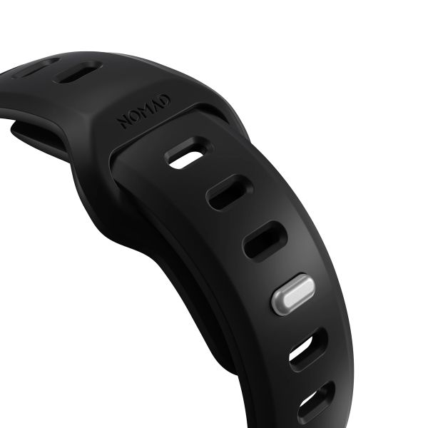 Nomad Bracelet Tempo en silicone Apple Watch | 38/40/41/42 mm - Black
