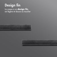imoshion Étui de téléphone portefeuille Slim Samsung Galaxy A55 - Noir