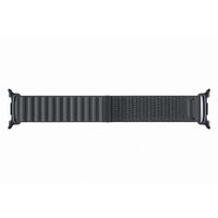 Samsung Bracelet en tissu original Samsung Galaxy Watch 9 (40/44mm) / Watch 8 (40/44mm) / Classic (46mm) - Taille S/M - Noir