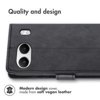imoshion Étui de télephone portefeuille de luxe OnePlus Nord 4 - Noir