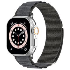 Accezz Bracelet en nylon Alpine Apple Watch | 44/45/46/49 mm - Dark Grey