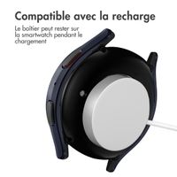 imoshion Coque rigide à couverture complète Samsung Galaxy Watch 5 - 40 mm - Bleu foncé