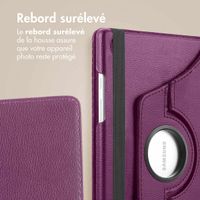 imoshion Coque tablette rotatif à 360° Samsung Galaxy Tab A8 - Violet