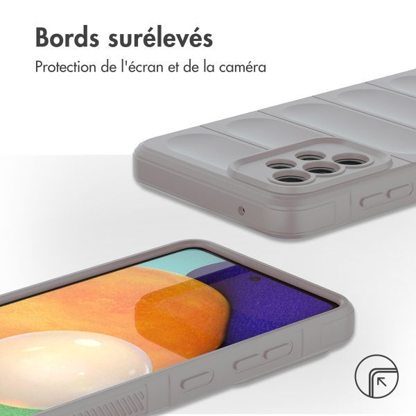 imoshion EasyGrip Backcover Samsung Galaxy A52(s) (5G/4G) - Gris