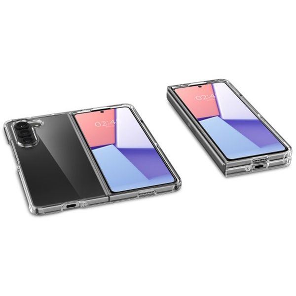 Spigen Coque Crystal Hybrid Samsung Galaxy Z Fold 5 - Transparent