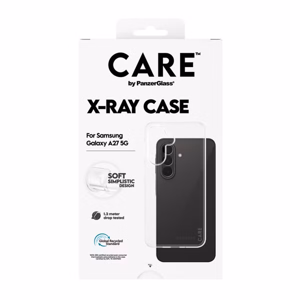CARE by PanzerGlass Coque Fashion XR Samsung Galaxy A27 (5G) - Transparent