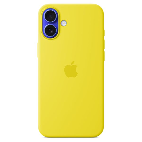 Apple Coque en silicone MagSafe Apple iPhone 16 Plus - Star Fruit
