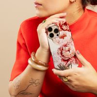 Selencia Coque arrière Vivid avec MagSafe Samsung Galaxy S26 Ultra - Vintage Peony