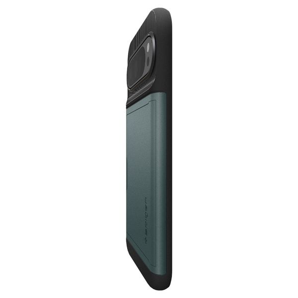 Spigen Coque Slim Armor Google Pixel 9 Pro XL - Abyss Green