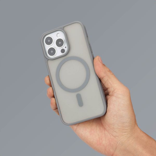 imoshion Coque Color Guard avec MagSafe Apple iPhone 13 Pro - Gris