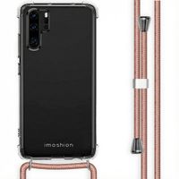 imoshion Coque arrière transparente avec cordon Huawei P30 Pro - Rose Doré