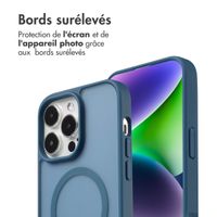 imoshion Coque Color Guard avec MagSafe Apple iPhone 14 Pro Max - Bleu foncé