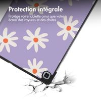 imoshion Coque tablette Design Trifold Samsung Galaxy Tab S6 Lite (2020/2022/2024)  - Flower Distance