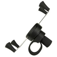 RAM Mounts Support de téléphone X-Grip® Tough-strap pour vélo / scooter / moto - Rotation à 360° - Universel - Grand - Noir