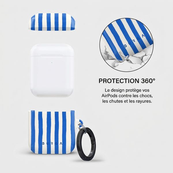 Burga Coque rigide  Apple AirPods 1 / 2 - Kafenio