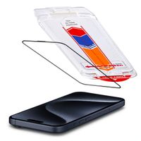 Accezz Protecteur d'écran en verre trempé + Applicateur Apple iPhone 15 Pro Max