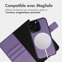 imoshion Étui portefeuille luxe 2-en-1 amovible Apple iPhone 13 Pro - Violet