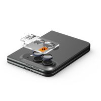 Spigen Optik Pro EZ Fit Lens Protector lot de 2 Apple iPhone Duo - Black
