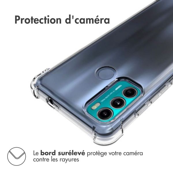 imoshion Shockproof Case Motorola Moto G60 - Transparent